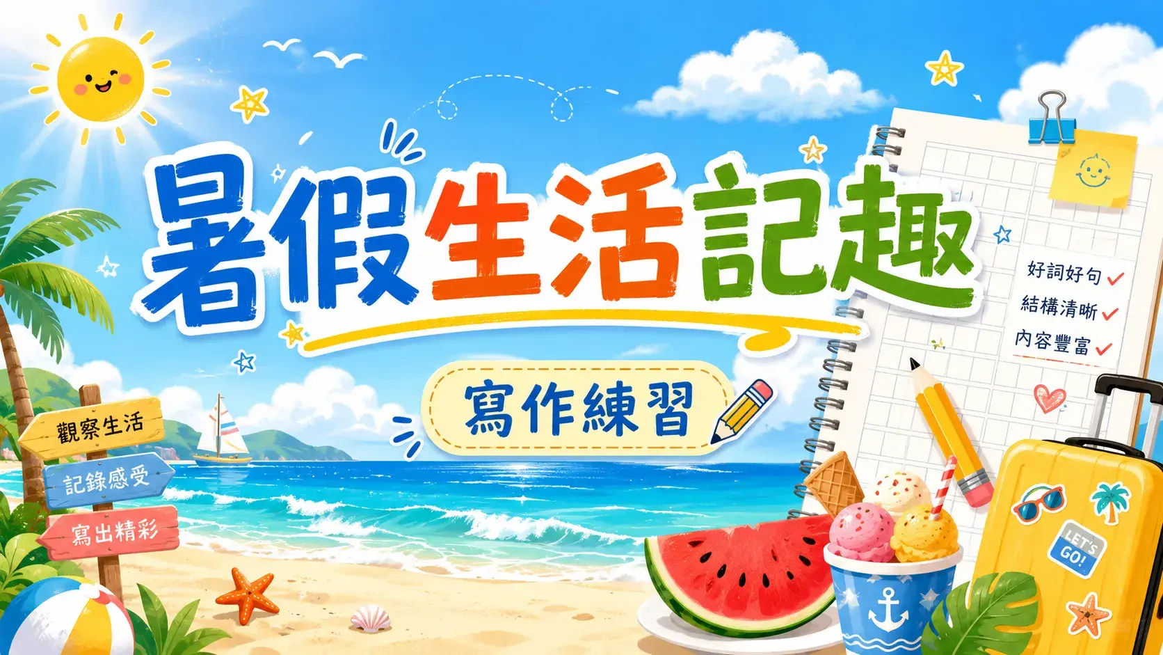 暑假生活記趣
