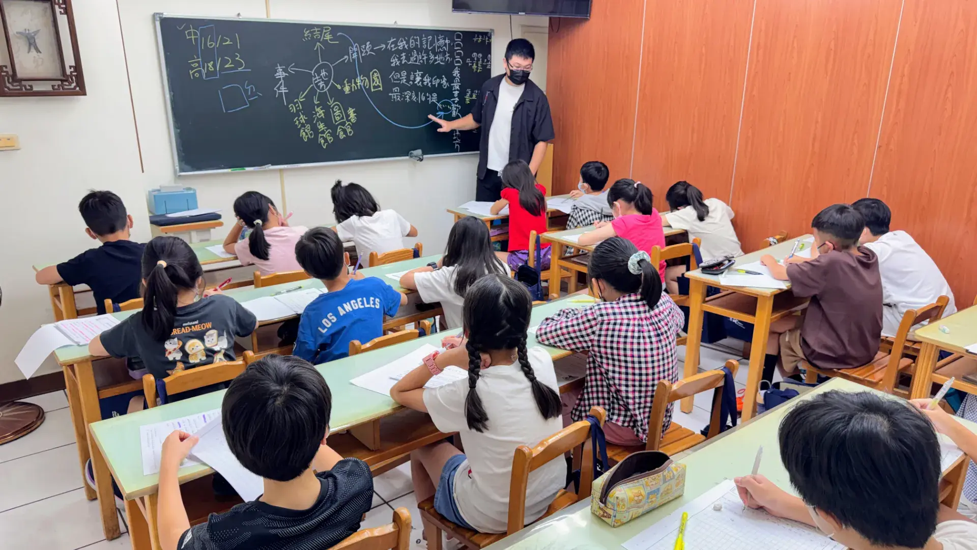 Student Having Class